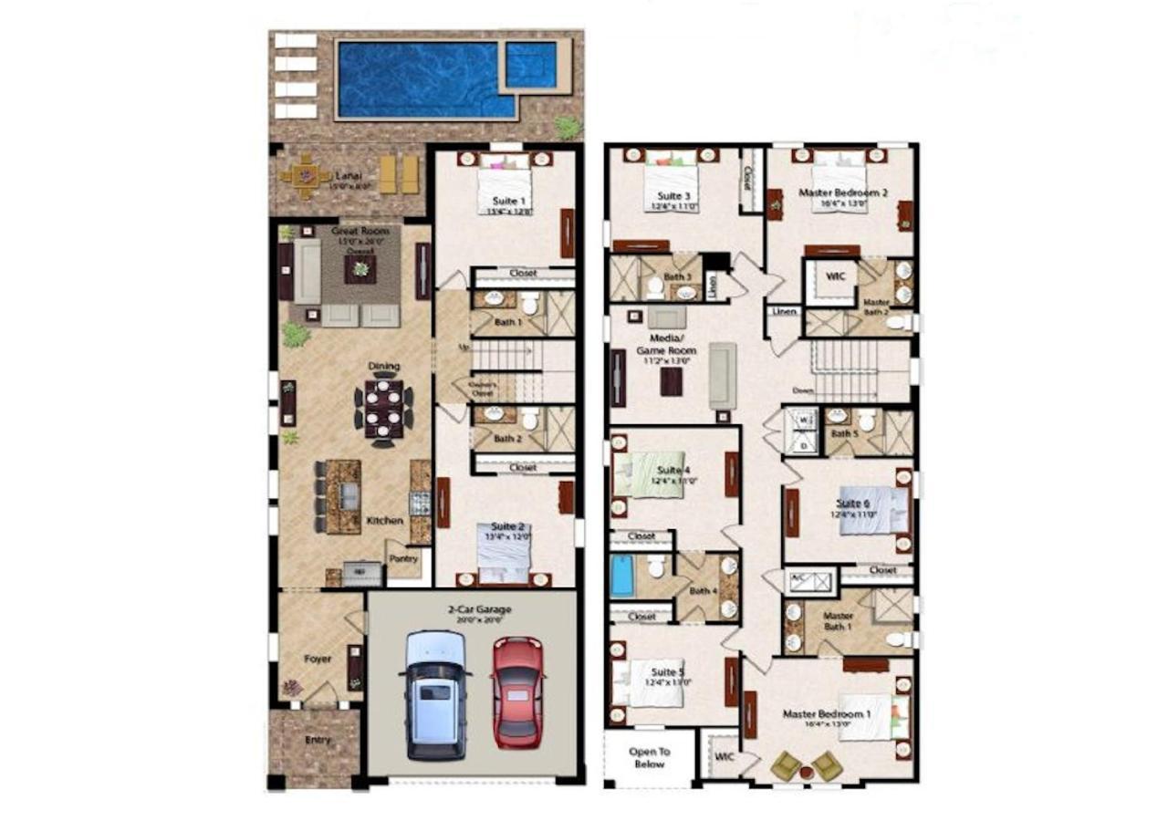 7541-Luxury Villa By Disney Pool Hot Tub Orlando Exterior photo